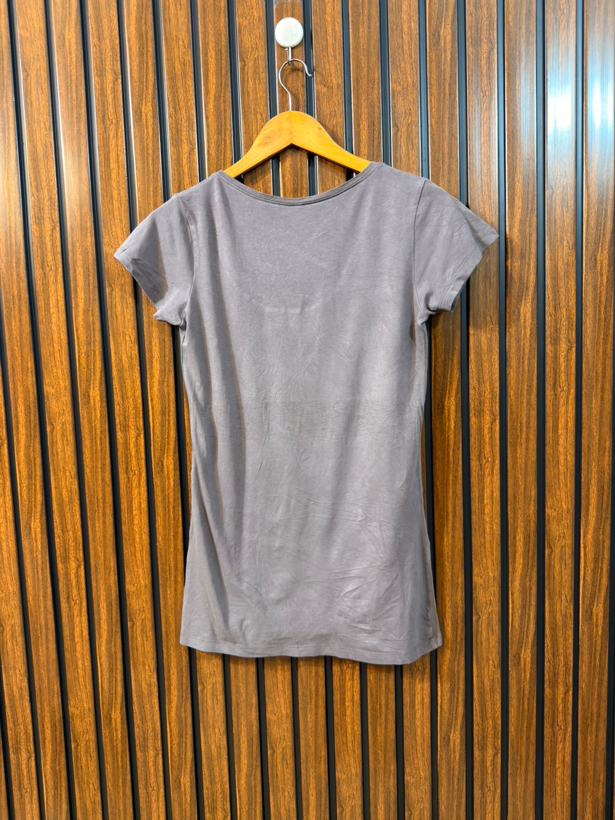 Chest 17  Length 26 Western Branded Women's Everyday T-Shirt