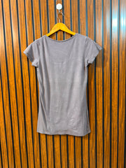 Chest 17  Length 26 Western Branded Women's Everyday T-Shirt