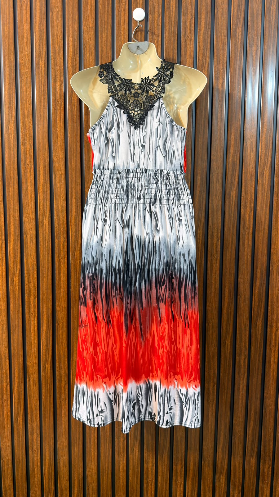 Chest 19  Length 42  Fabric Silk Jersey Western Branded Women's Party Wear Dress