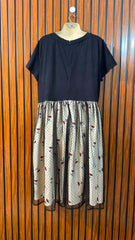 Chest 22  Length 43  Fabric Net and jersey Western Branded Women's Exclusive Dress