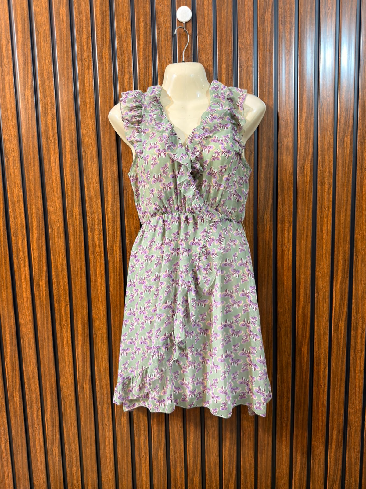 Chest 20  Length 32  Fabric Chiffon Western Branded Women’s Mini Party Dress