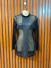 Chest 17  Length27  Fabric Net Women’s Trendy Party Dress