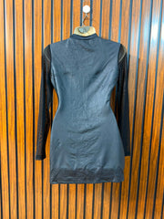 Chest 17  Length27  Fabric Net Women’s Trendy Party Dress