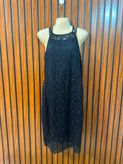 Chest 20  Length 40  Fabric Net Women’s Elegant Party Mini Dress