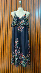 Chest 19  Length 46  Fabric Silk Western Branded Womens Graceful Long Maxi