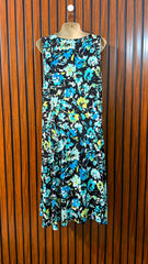Chest 24  Length 43  Fabric Silk Jersey Western Branded Womens Luxury Maxi Dress