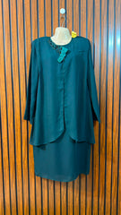 Chest 19  Length 41  Fabric Chiffon Western Branded Womens Exclusive Maxi Dress