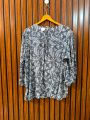 Chest 22  Length 27  Fabric Cotton Silk Western Branded Ladies Top