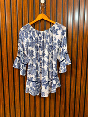 Chest 20  Length 24 To 25  Fabric Linen Women’s Branded Long Sleeve Top