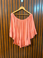 Chest 22  Length 22 to 24  Fabric Royan Branded Western Women’s Sleeve Top
