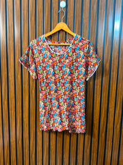 Chest 17  Length 24  Fabric Cotton Women’s Western Half Sleeve Wear