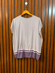 Chest 21  Length 27  Fabric linen Western Women’s Branded half Sleeve Top