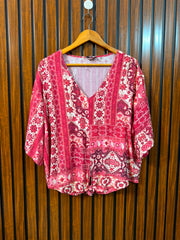 Chest 21  Length 24  Fabric cotton silk Women’s Western Half Sleeve Collection