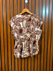 Chest 20  Length 24  Fabric cotton Western Branded Ladies Half Sleeve Wear