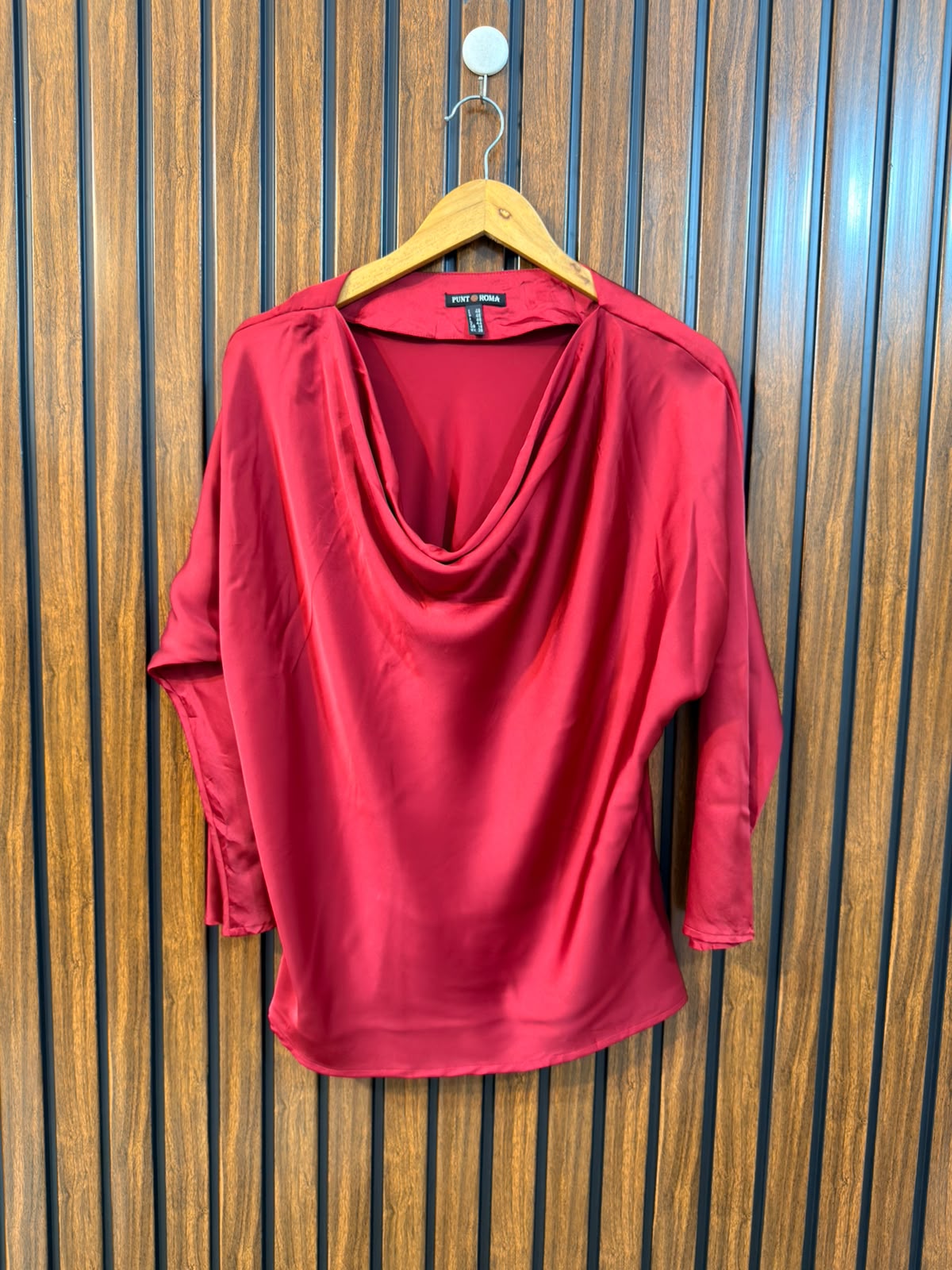 Chest 24  Length 25  Fabric Silk Western Branded Women's Casual Top