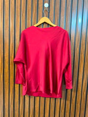 Chest 24  Length 25  Fabric Silk Western Branded Women's Casual Top