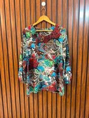 Chest 20  Length 27 to 29  Fabric Chiffon Western Branded Women's Everyday Top