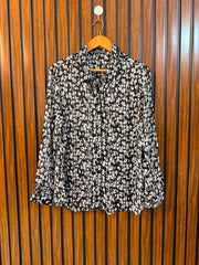 Chest 21  Length 26  Fabric Chiffon Western Branded Women's Everyday Essential Top