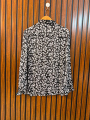 Chest 21  Length 26  Fabric Chiffon Western Branded Women's Everyday Essential Top