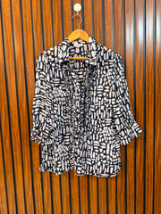 Chest 20  Length 25  Fabric Chiffon Western Branded Women's Modern Collection Top