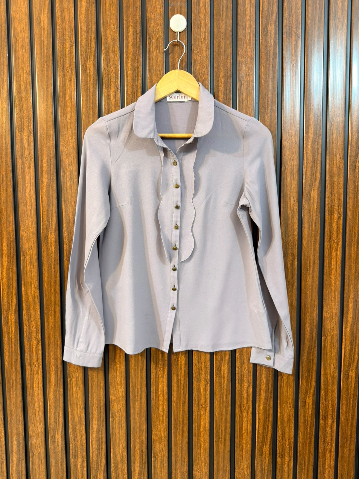 Chest 16  Length 22  Fabric Chiffon Western Branded Women's Casual Wear Top