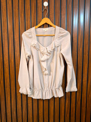 Chest 17  Length 24  Fabric Silk Western Branded Women's Designer Top