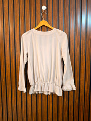 Chest 17  Length 24  Fabric Silk Western Branded Women's Designer Top
