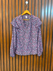 Chest 19  Length 24  Fabric Chiffon Western Branded Women's Collection Top