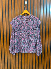 Chest 19  Length 24  Fabric Chiffon Western Branded Women's Collection Top