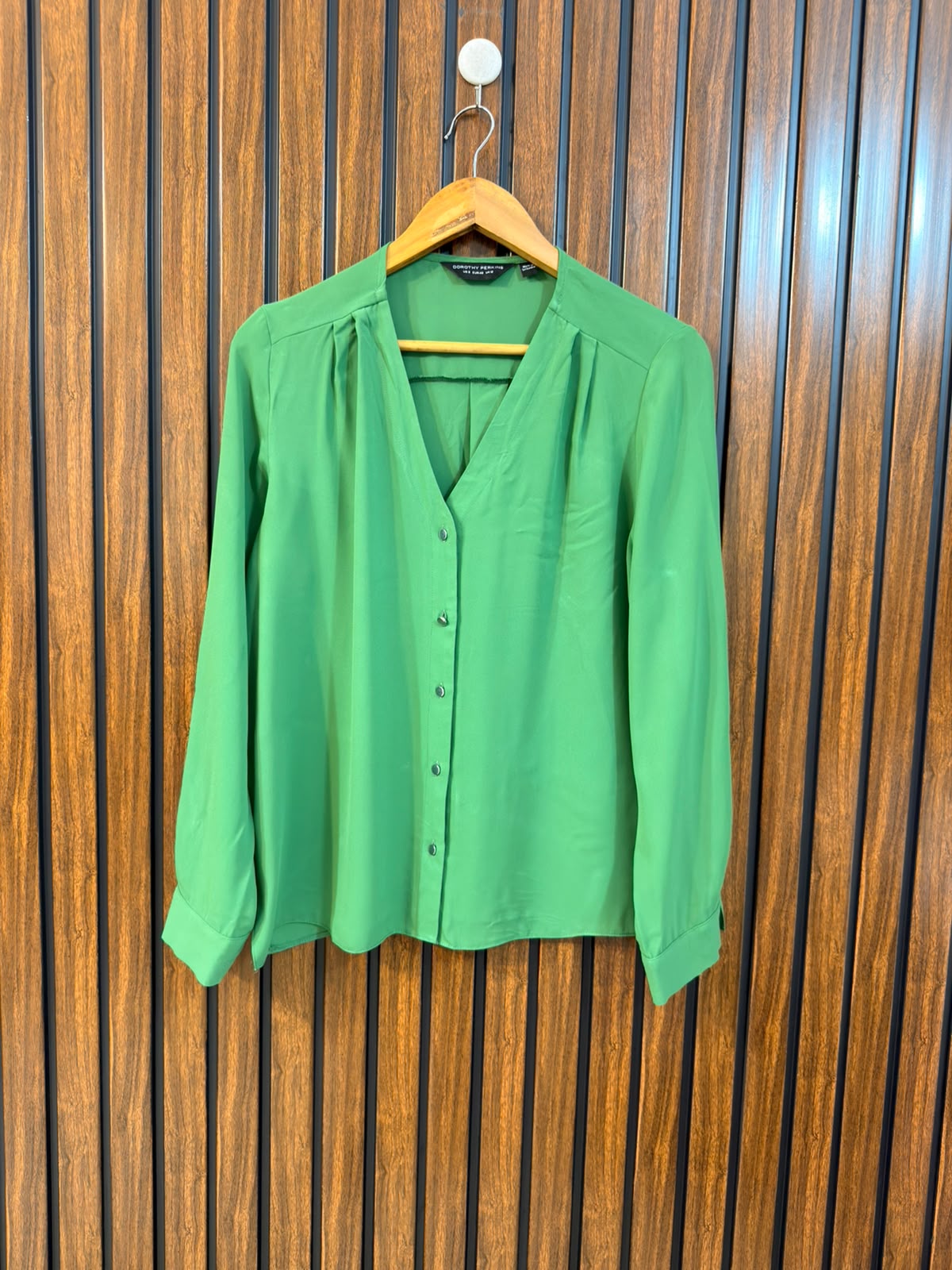 Chest 19  Length 23  Fabric Chiffon Western Branded Women's Daily Wear Top