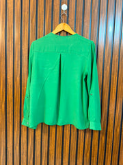 Chest 19  Length 23  Fabric Chiffon Western Branded Women's Daily Wear Top