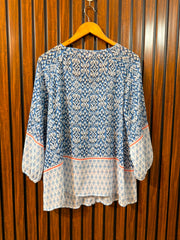 Chest 22  Length 27  Fabric Chiffon Western Branded Women's Modern Wardrobe Top