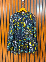 Chest 21  Length 27  Fabric Chiffon Western Branded Women's Exclusive Essential Top