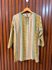 Chest 20  Length 29  Fabric Silk Western Branded Women's Modern Essential Top