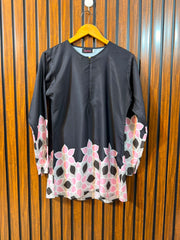 Chest 17  Length 28  Fabric Silk Western Branded Women's Premium Essential Top