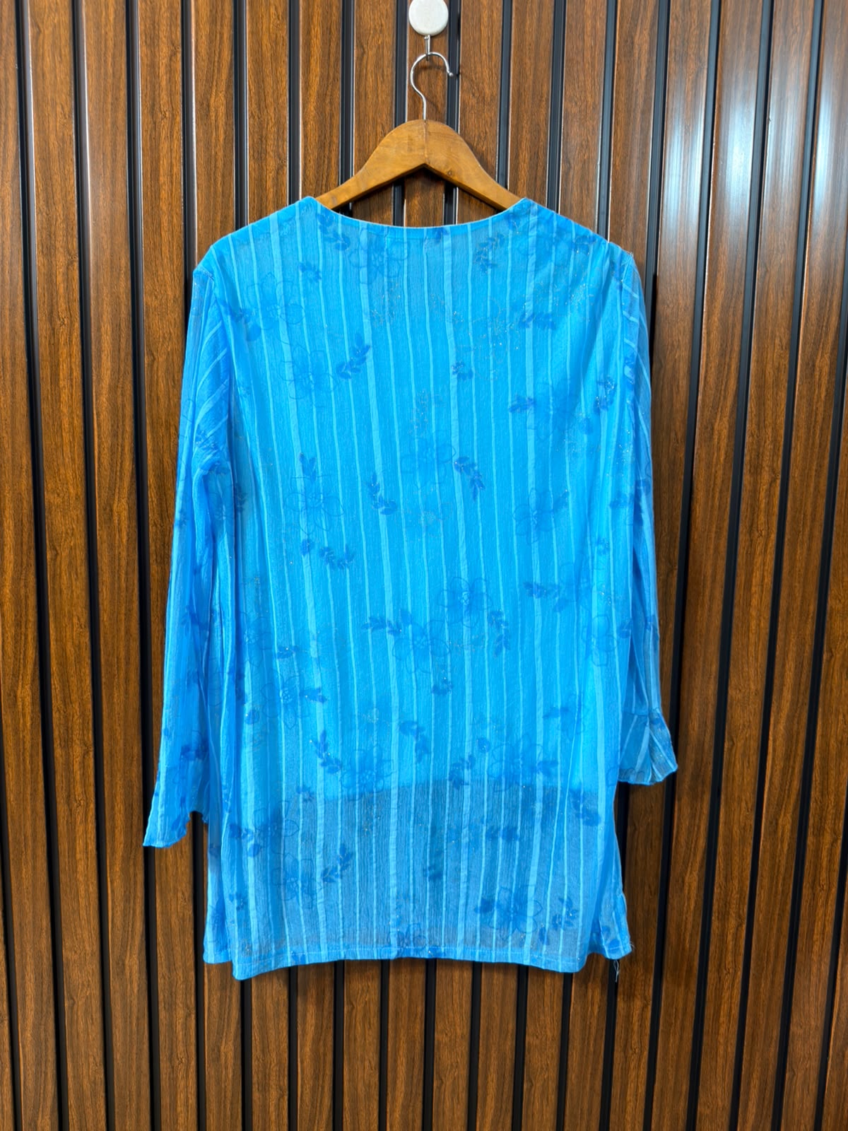 Chest 22  Length 30  Fabric Silk Jersey Western Branded Women's Smart Daily Top