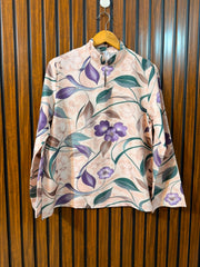 Chest 19  Length 24  Fabric Silk Western Branded Women's Modern Daily Top