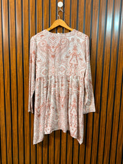 Chest 18  Length 32  Fabric Cotton Western Women's Top Collection