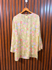 Chest 18  Length 29 to 30  Fabric Linen Branded Women's Top
