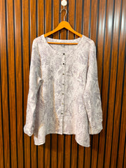 Chest 22  Length 29  Fabric Cotton Western Women's Full Sleeve Casual Top