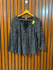 Chest 18  Length 22  Fabric Linen Full Sleeve Western Women's Top