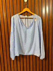 Chest 20  Length 24  Fabric Linen Women's Branded Full Sleeve Outfit