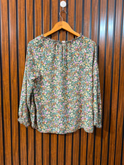 Chest 19  Length 24  Fabric Linen Western Women's Daily Wear Top
