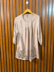 Chest 21  Length 28  Fabric Rayon Branded Women's Western Top