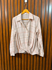 Chest 20  Length 23  Fabric Cotton Western Women's Everyday Top