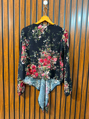 Chest 19  Length 20  Fabric Rayon Women's Full Sleeve Casual Top