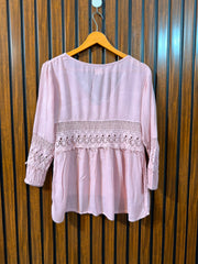Chest 17  Length 23 To 24  Fabric Rayon Women's Top Full Sleeve Wear