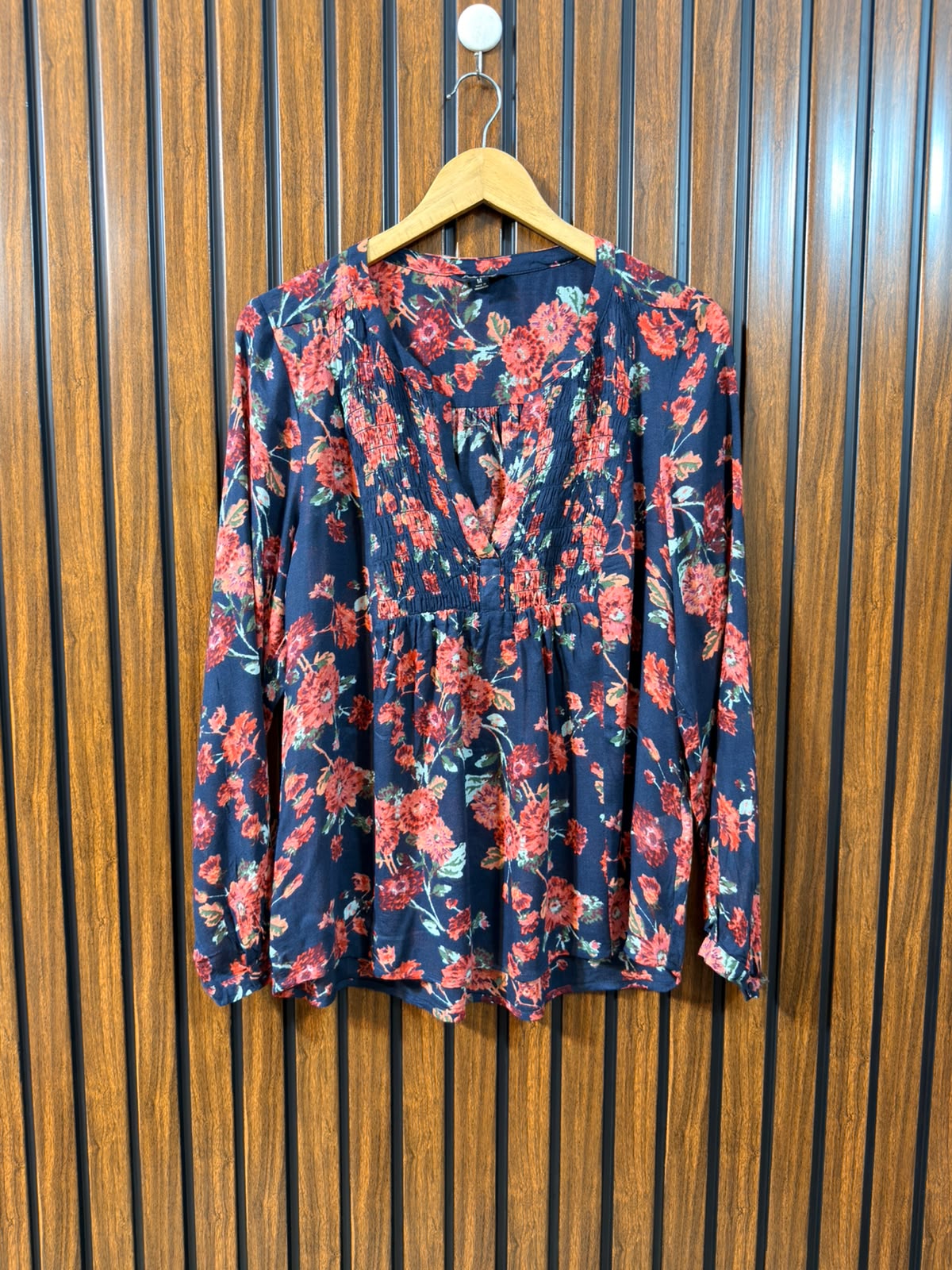 Chest 21  Length 26  Fabric Cotton Western Women's Casual Wear Top