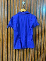 Chest 20  Lenght 24  Fabric cotton silk Women's Half Sleeve Casual Top