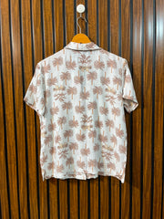 Chest 19  Lenght 23  Fabric linen Premium Women's Half Sleeve Top